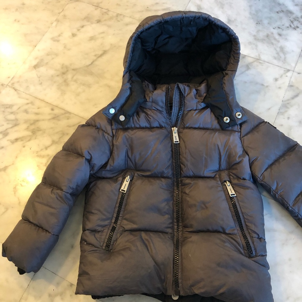 Add down kids puffer winter coat